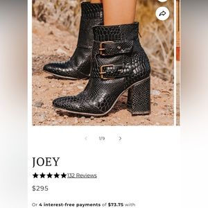 Women’s Freebird Joey Booties Size 9